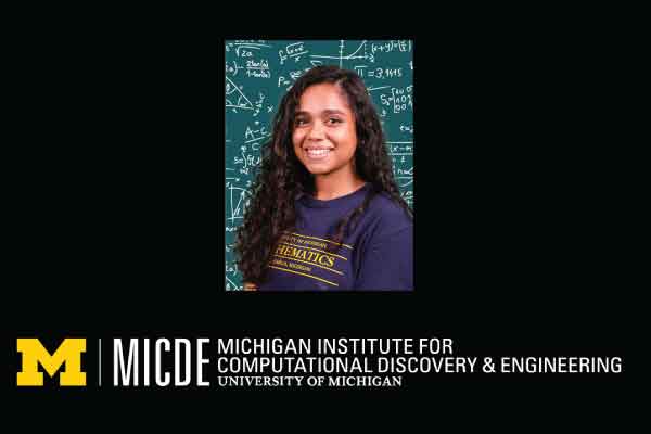 Kashvi Srivastava receives MICDE Fellowship
