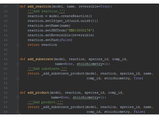 EnzymeML code